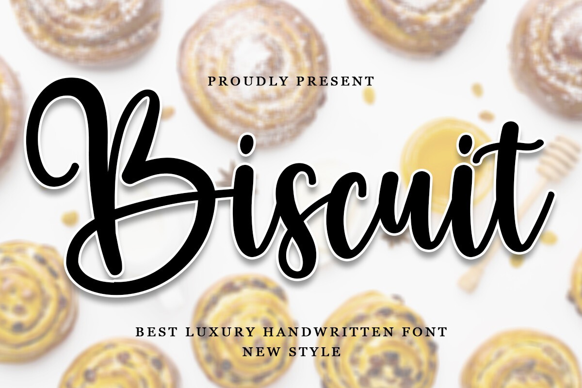 폰트 Biscuit