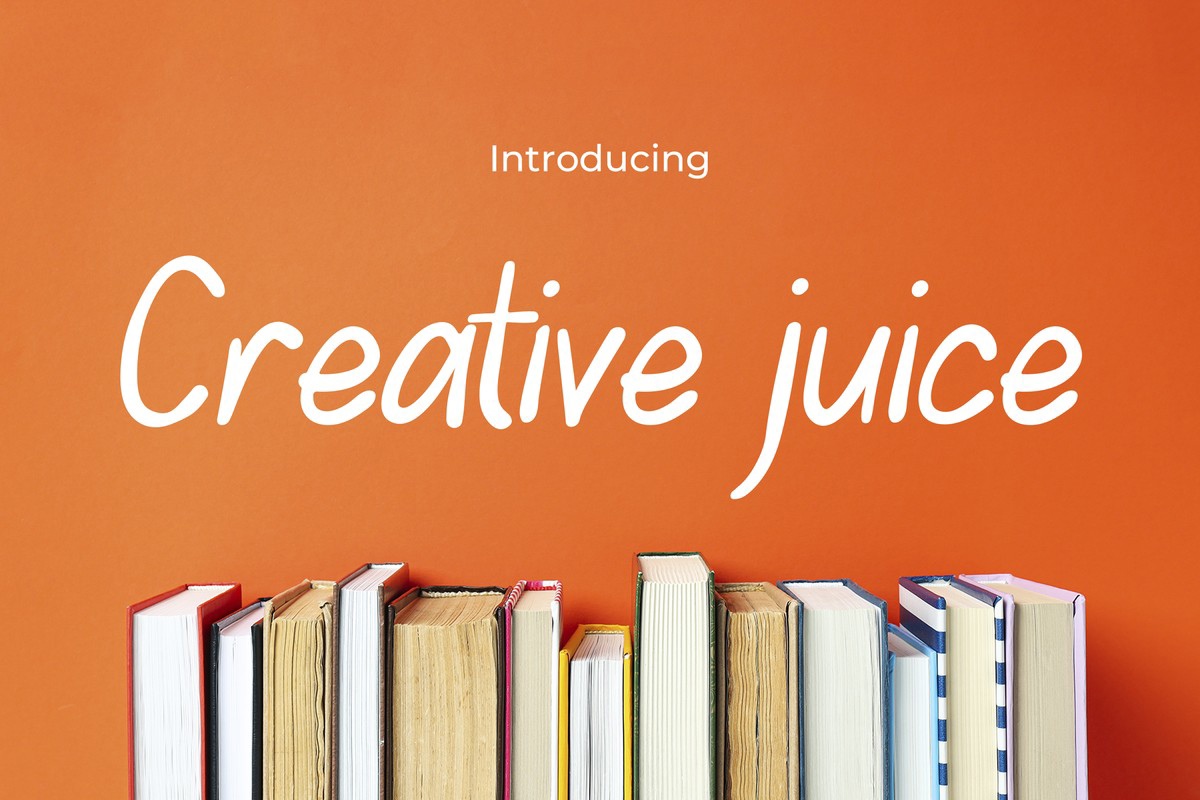 폰트 Creative Juice
