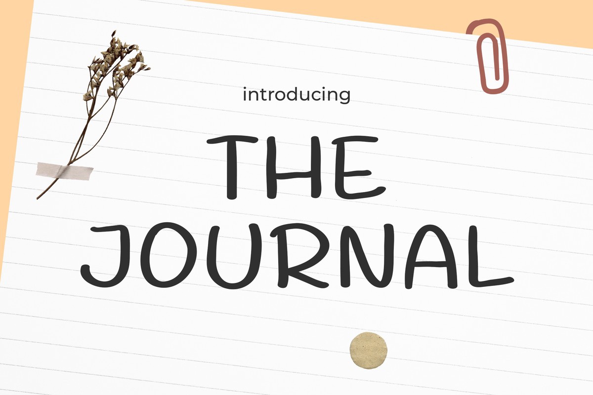 폰트 The Journal