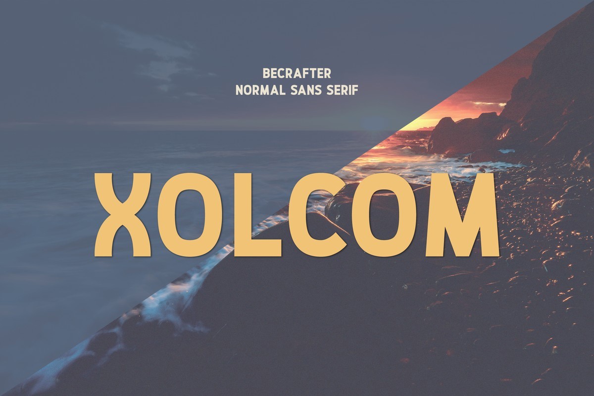 폰트 Xolcom