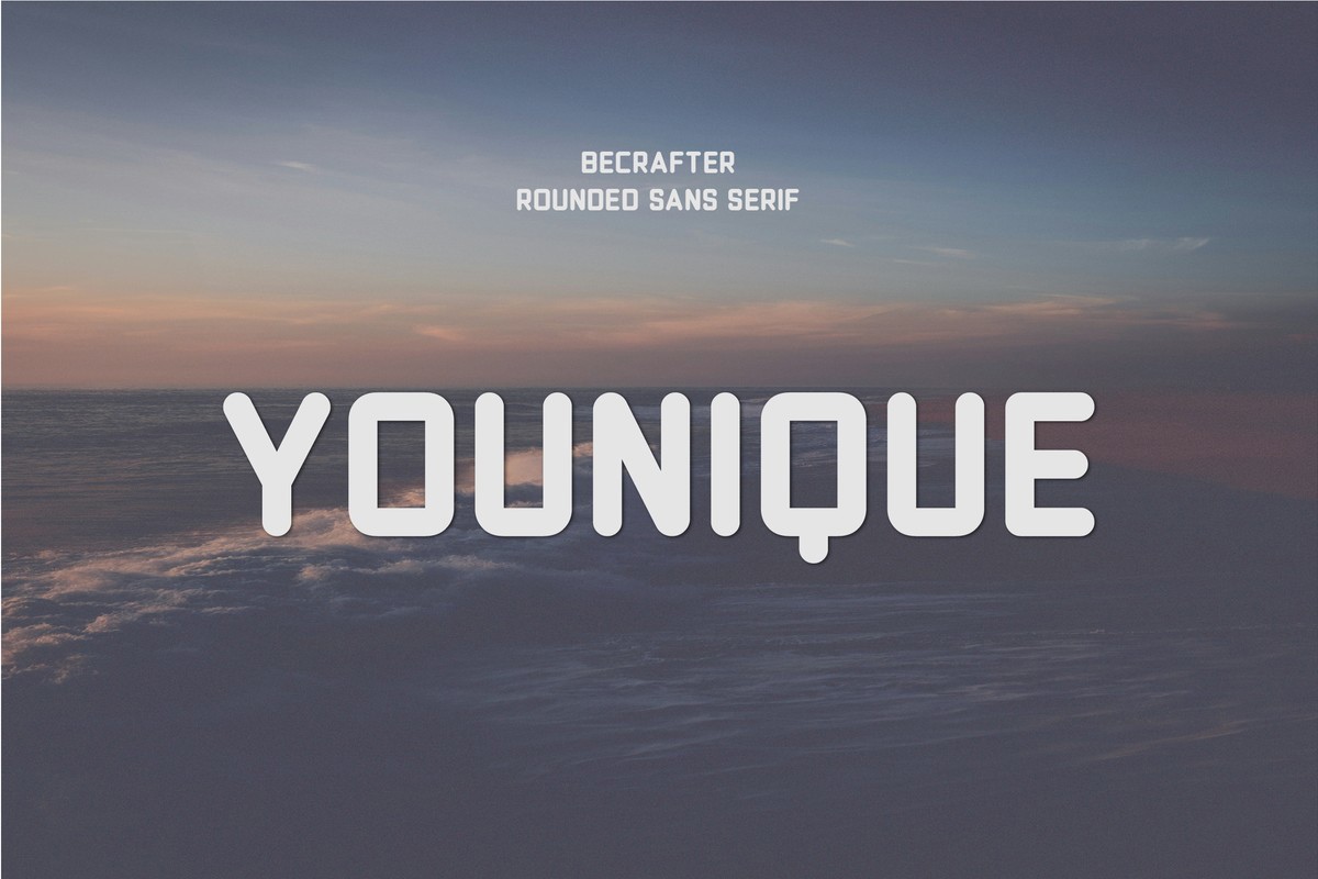 폰트 Younique Rounded