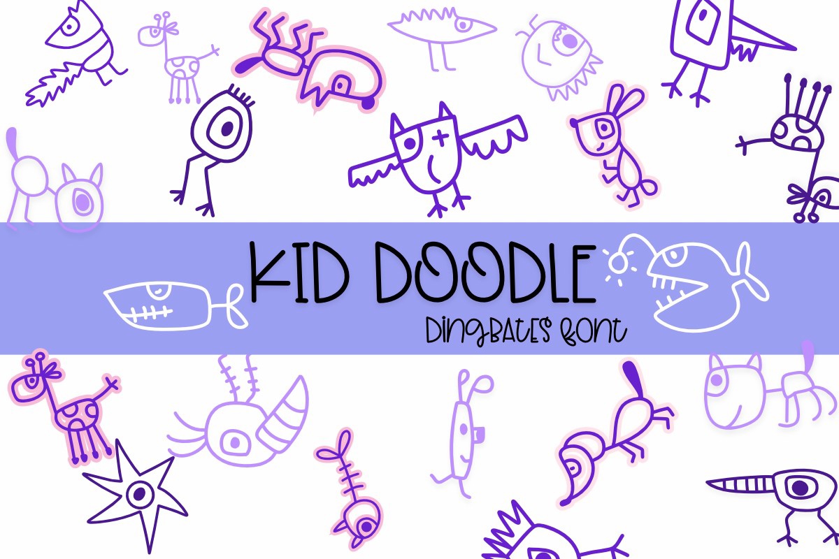 폰트 Kid Doodle