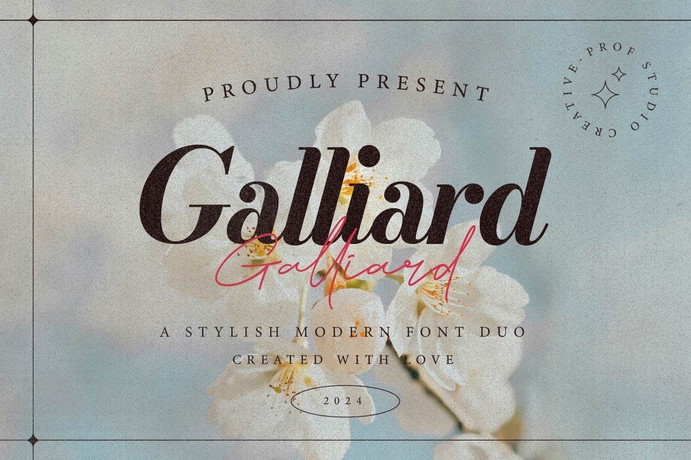 폰트 Galliard