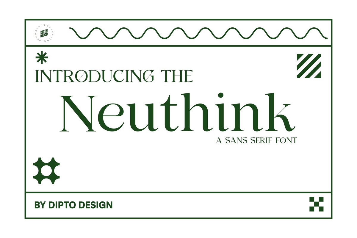 폰트 Neuthink
