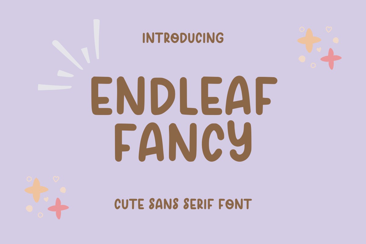 폰트 Endleaf Fancy
