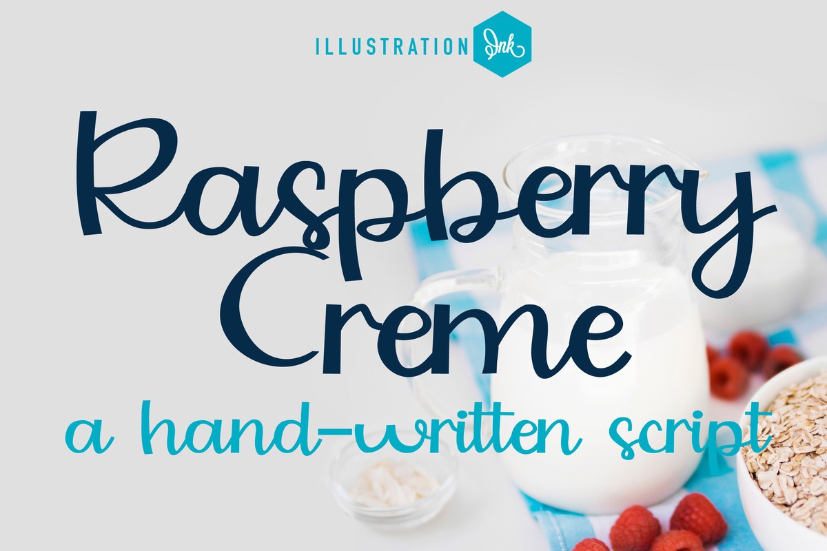 폰트 PN Raspberry Creme