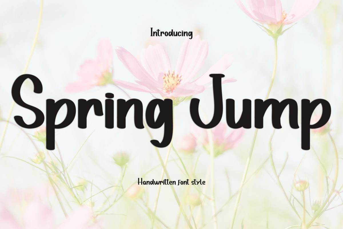 폰트 Spring Jump