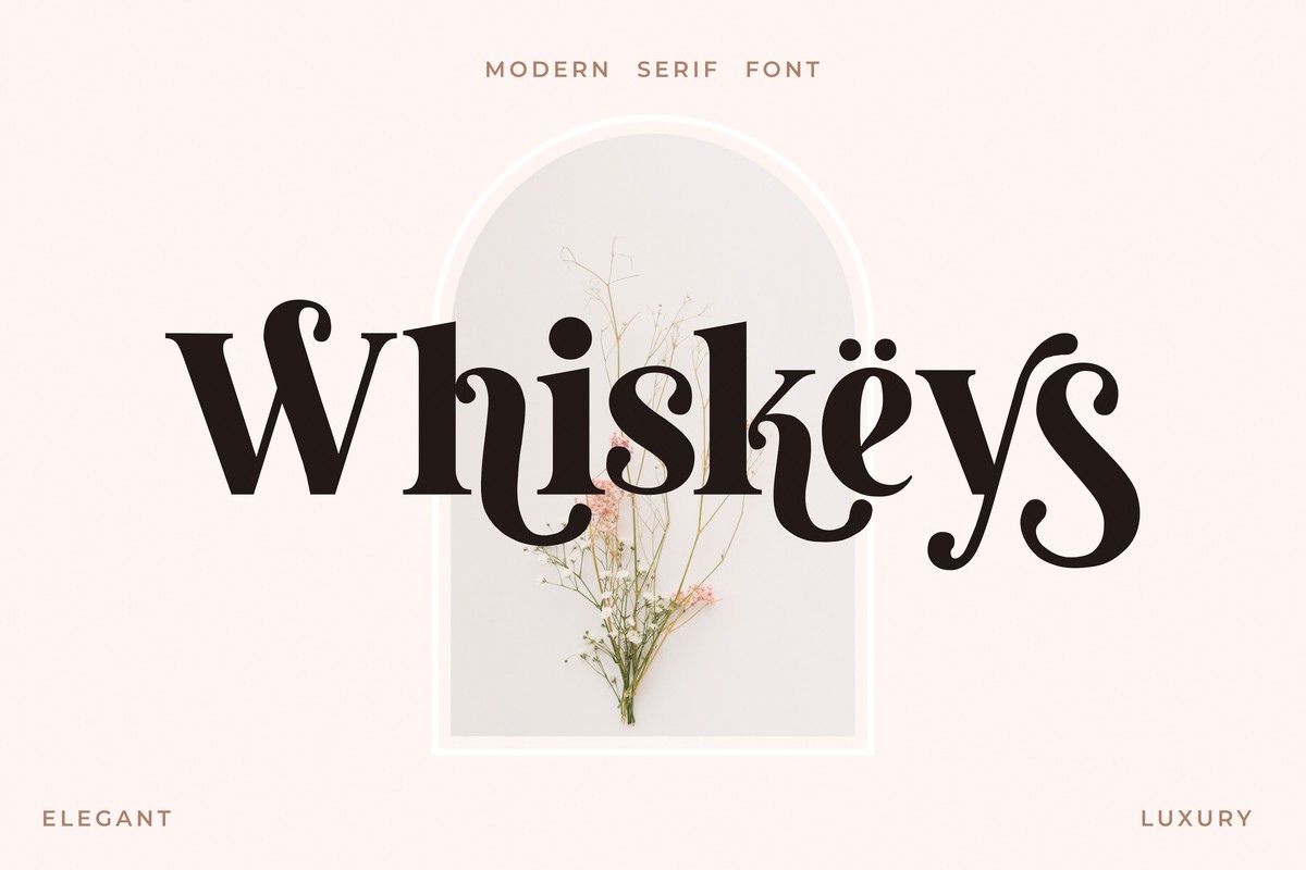 폰트 Whiskeys