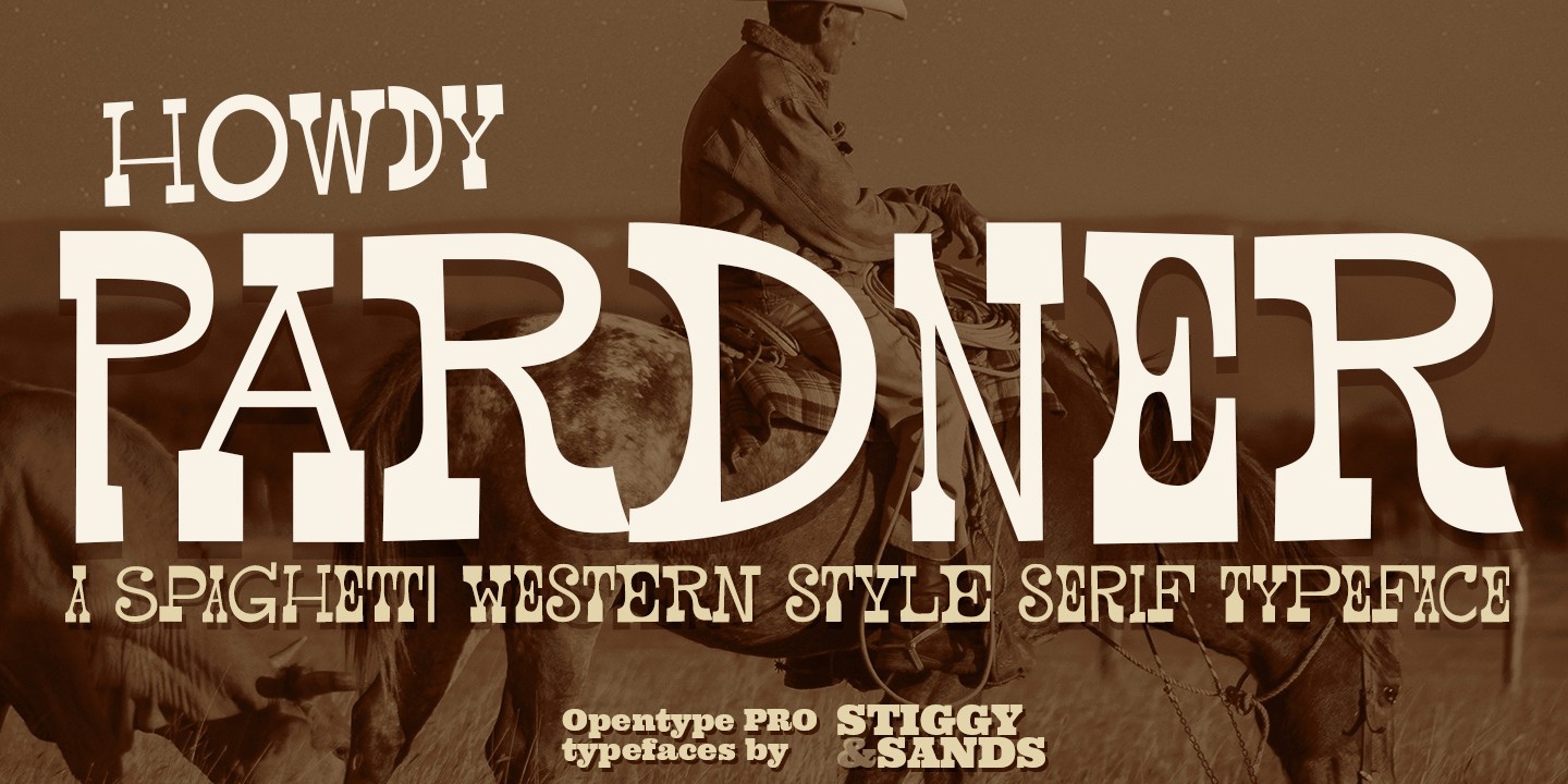 폰트 Pardner
