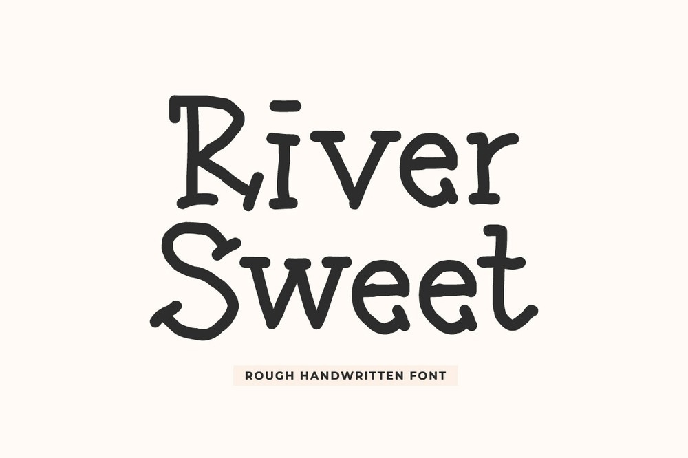 폰트 River Sweet