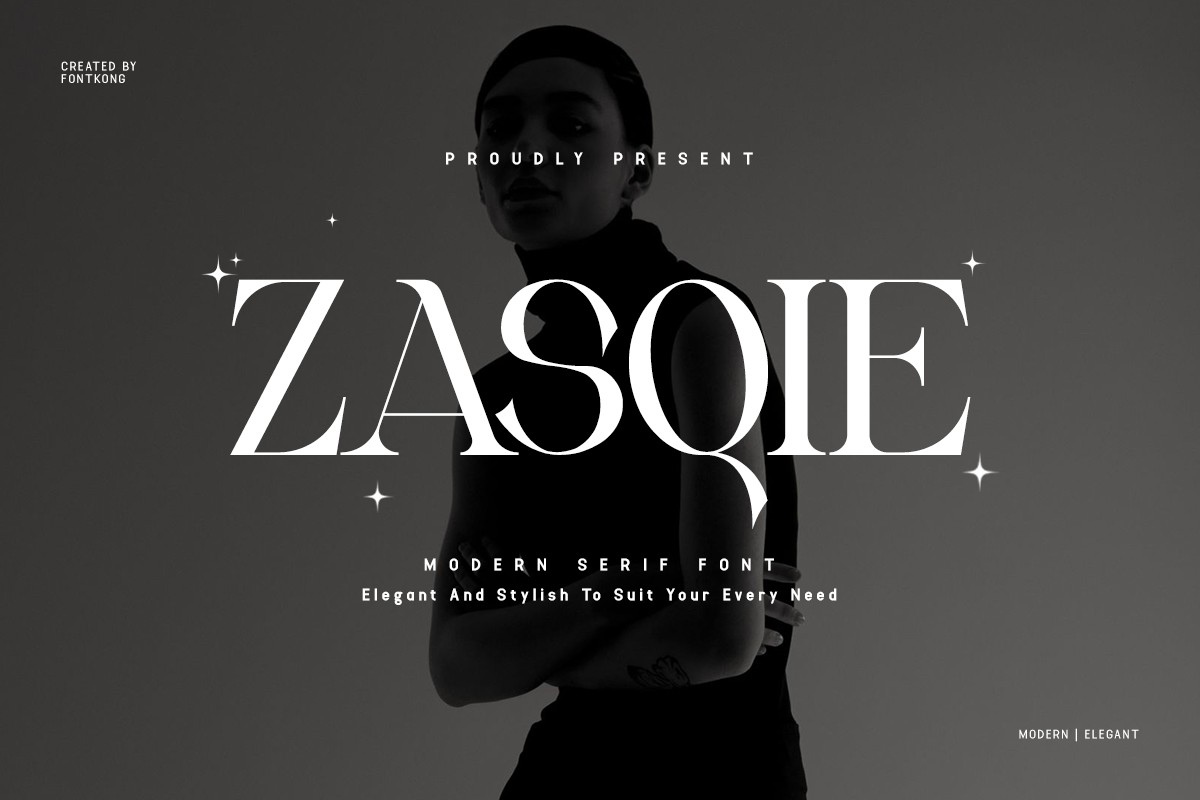 폰트 Zasqie