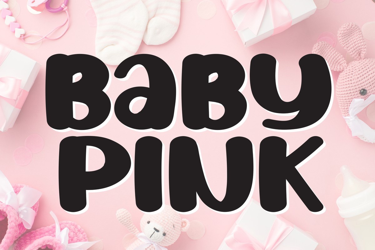 폰트 Baby Pink