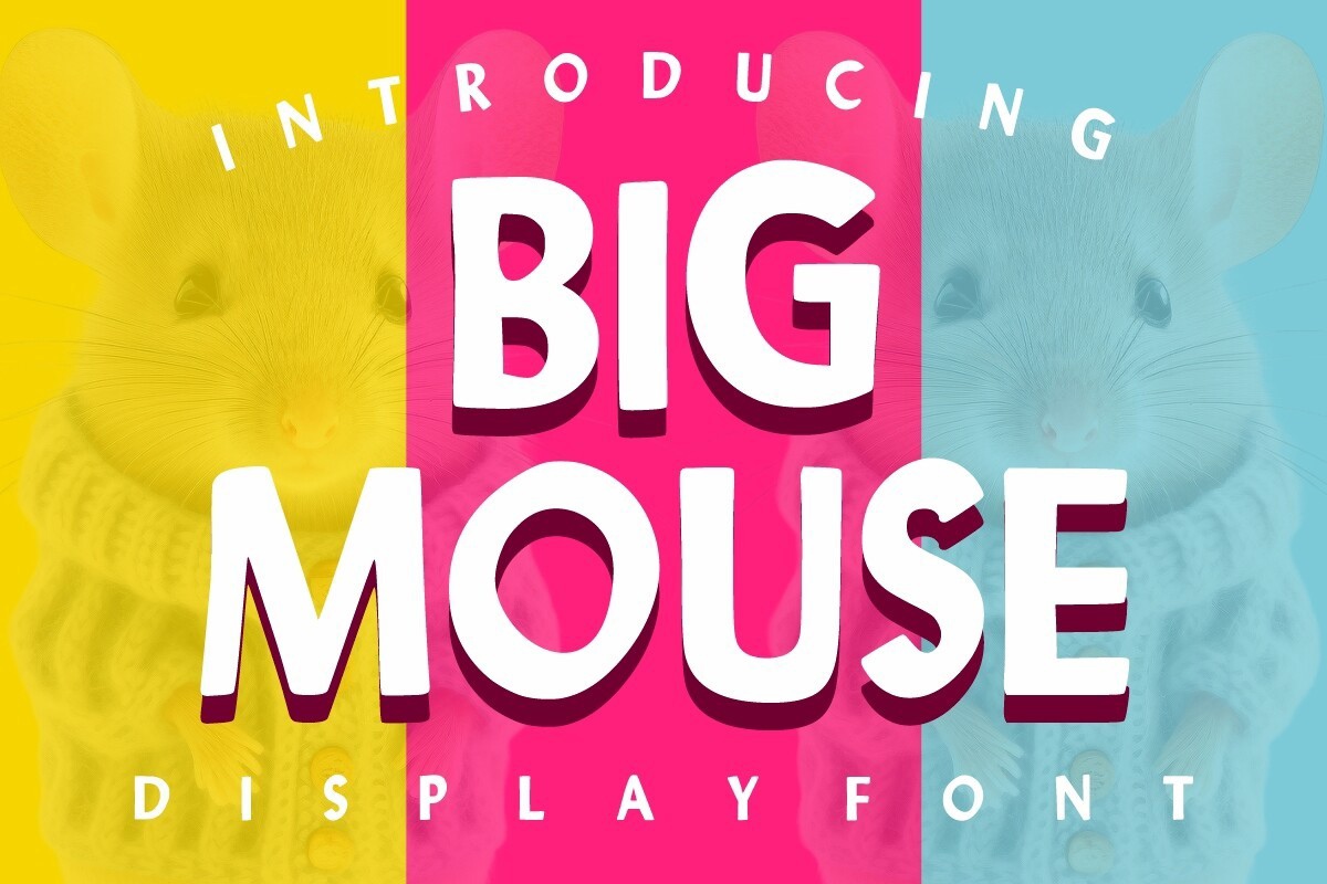 폰트 Big Mouse