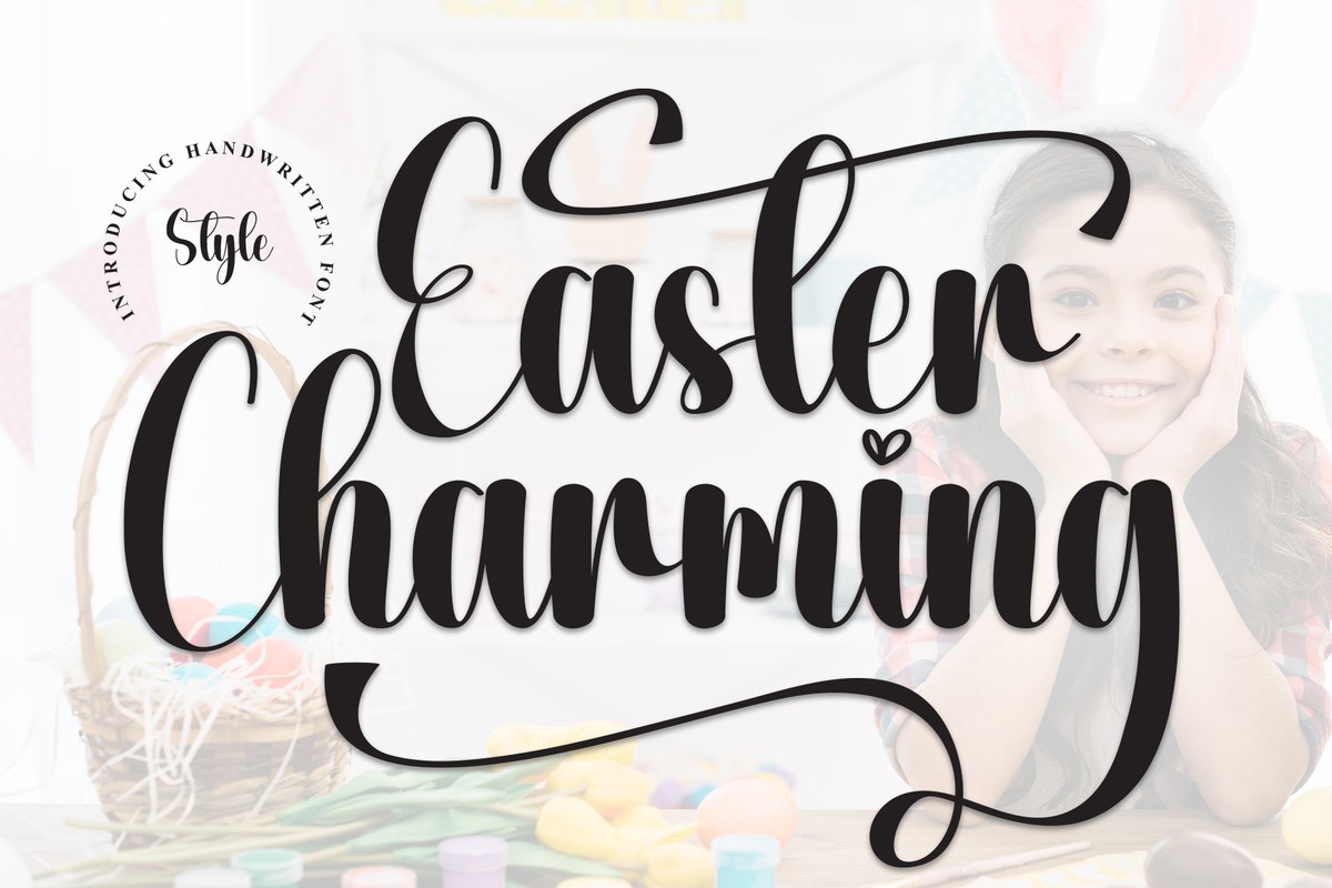폰트 Easter Charming