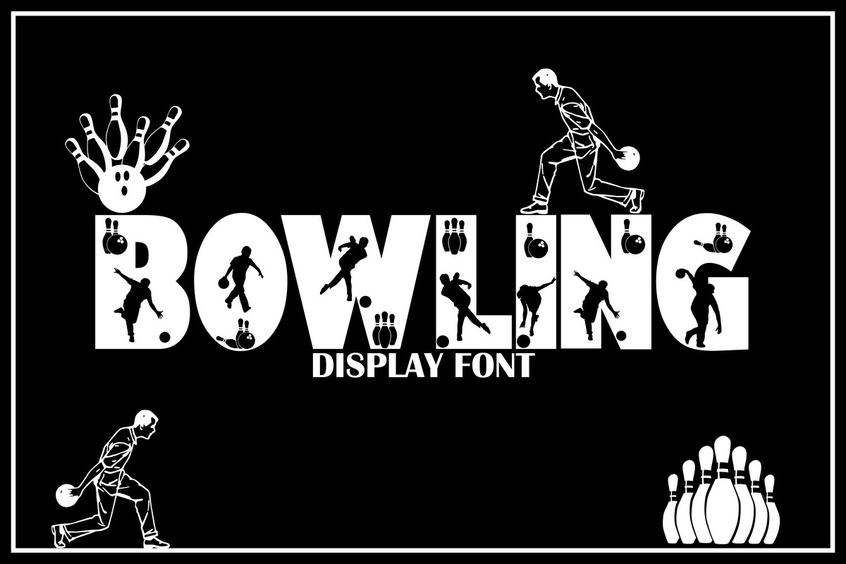 폰트 Bowling