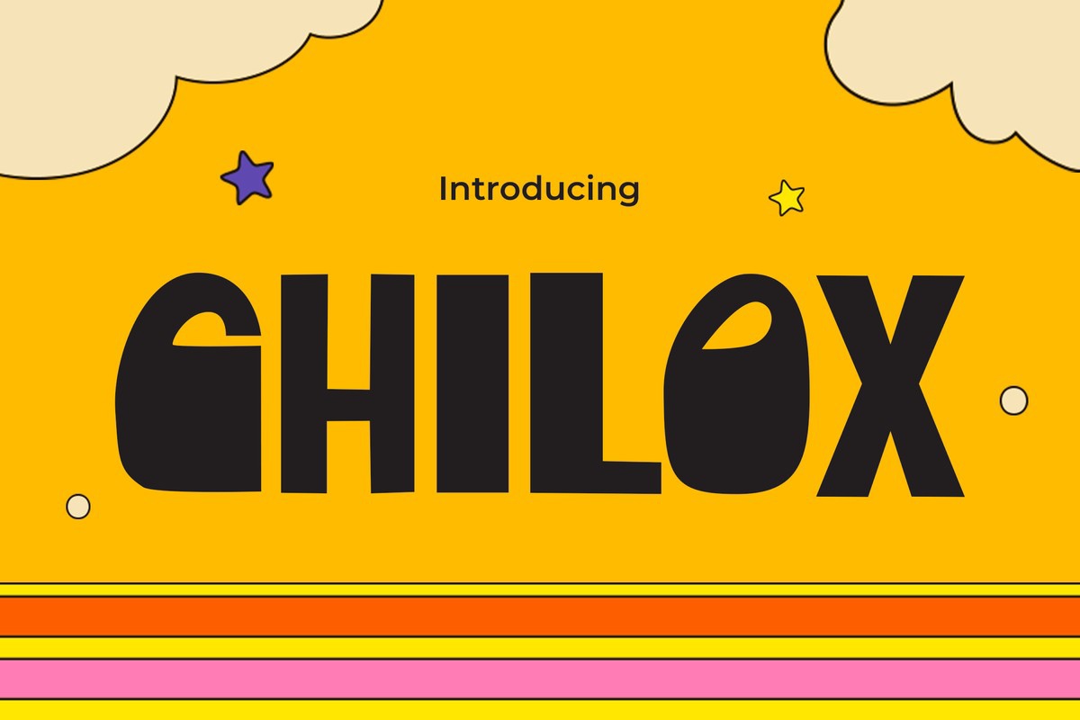 폰트 Chilox