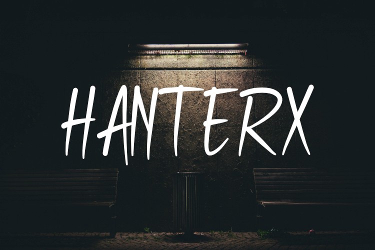 폰트 Hanterx