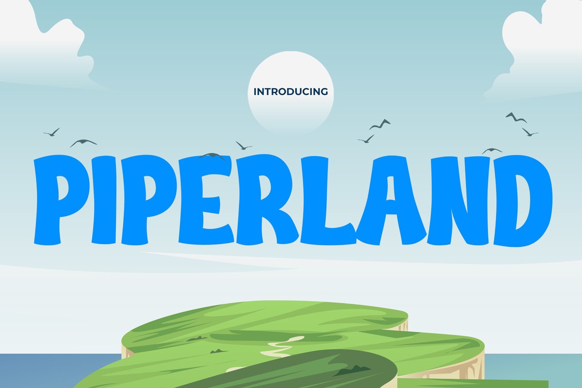 폰트 Piperland