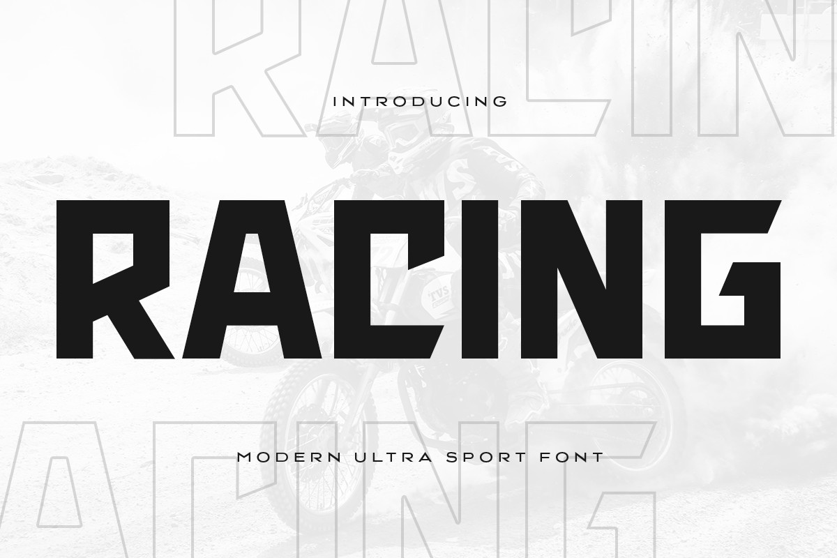 폰트 Racing