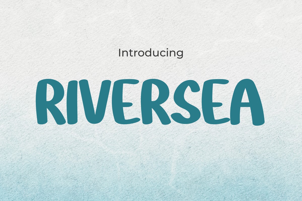 폰트 Riversea