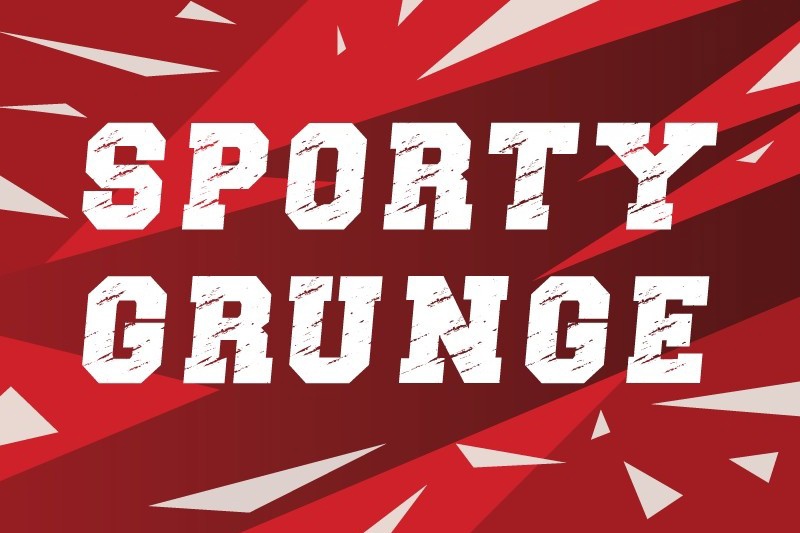 폰트 Sporty Grunge
