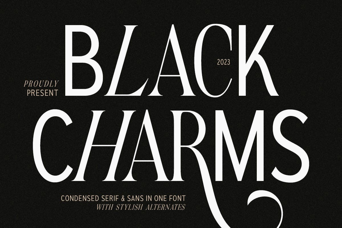 폰트 Black Charms