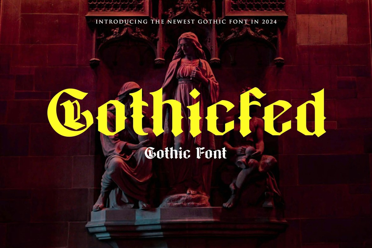 폰트 Gothicfed