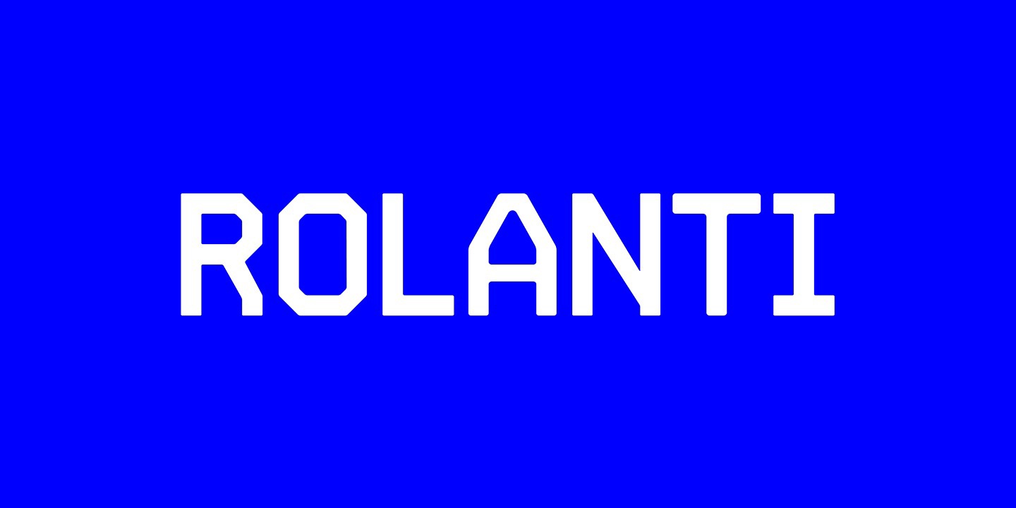 폰트 Rolanti