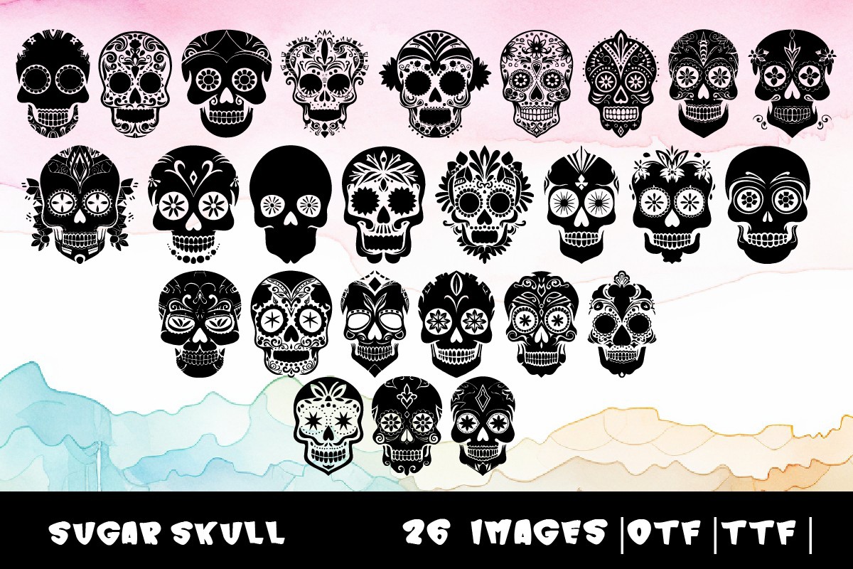 폰트 Sugar Skull