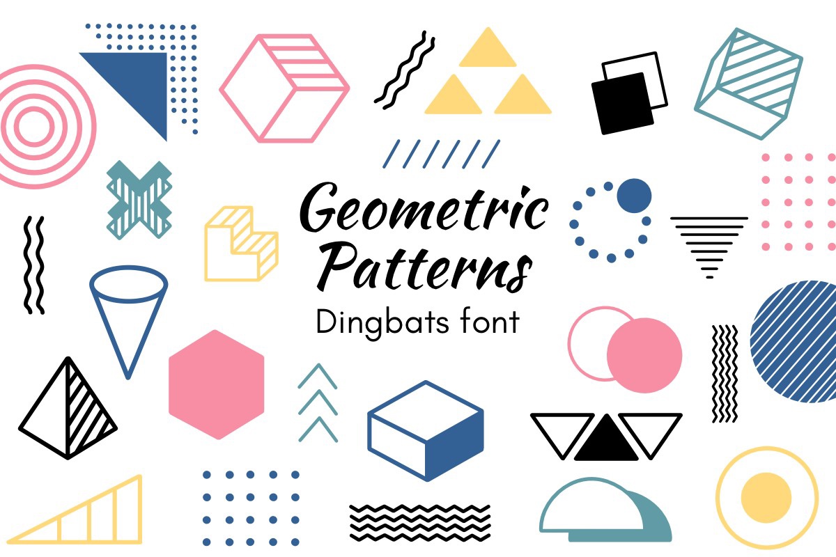 폰트 Geometric Patterns