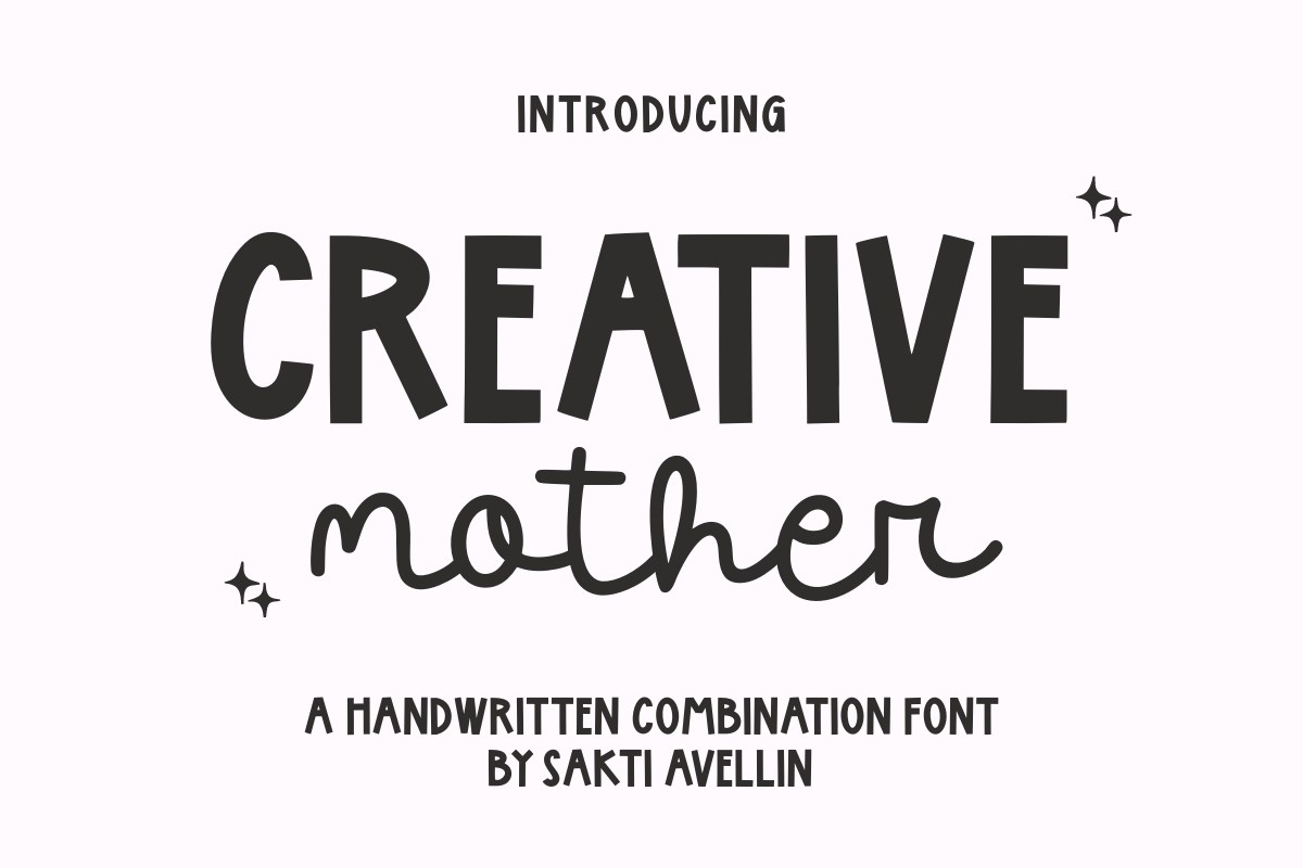 폰트 Creative Mother