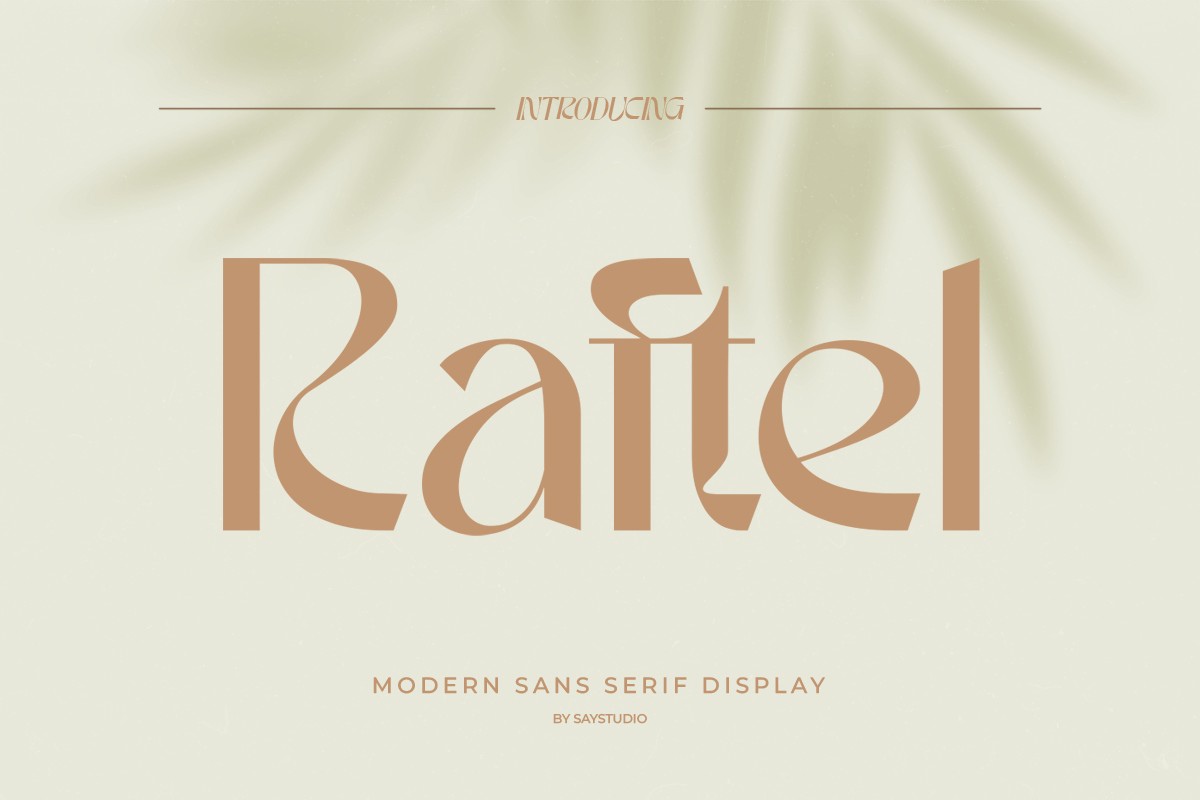 폰트 Raftel