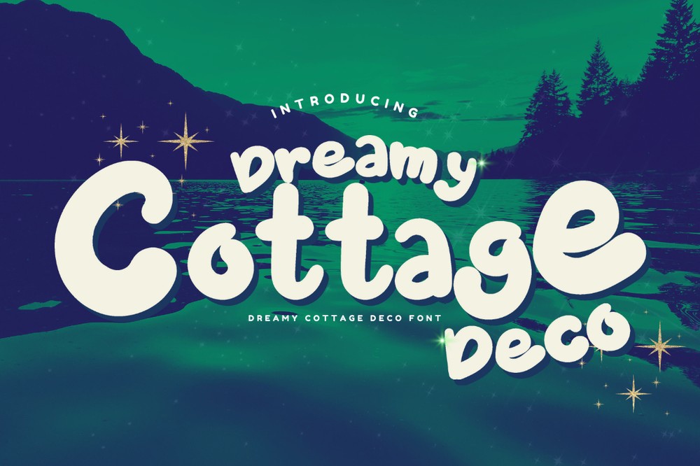 폰트 Dreamy Cottage Deco