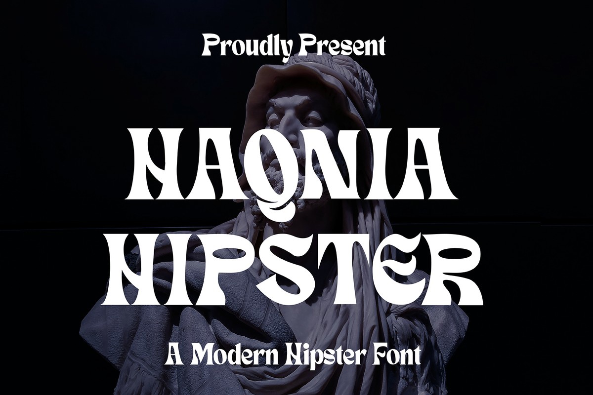폰트 Haqnia Hipster