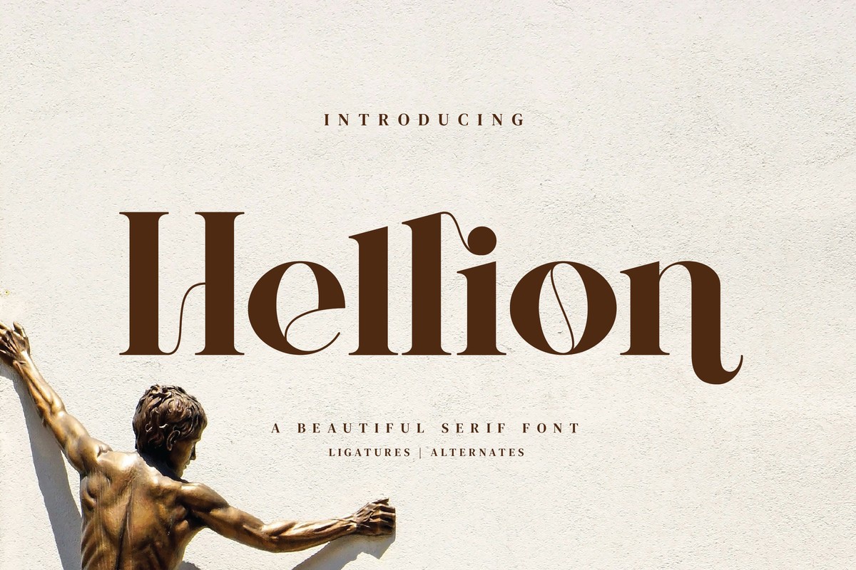 폰트 Hellion