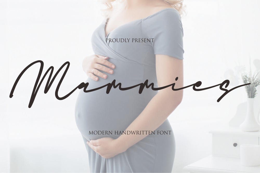 폰트 Mammies