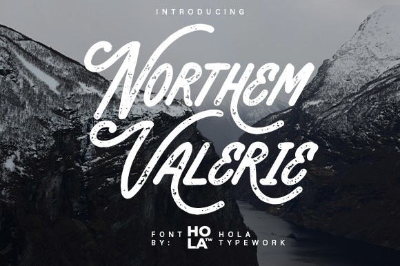 폰트 Northem Valerie