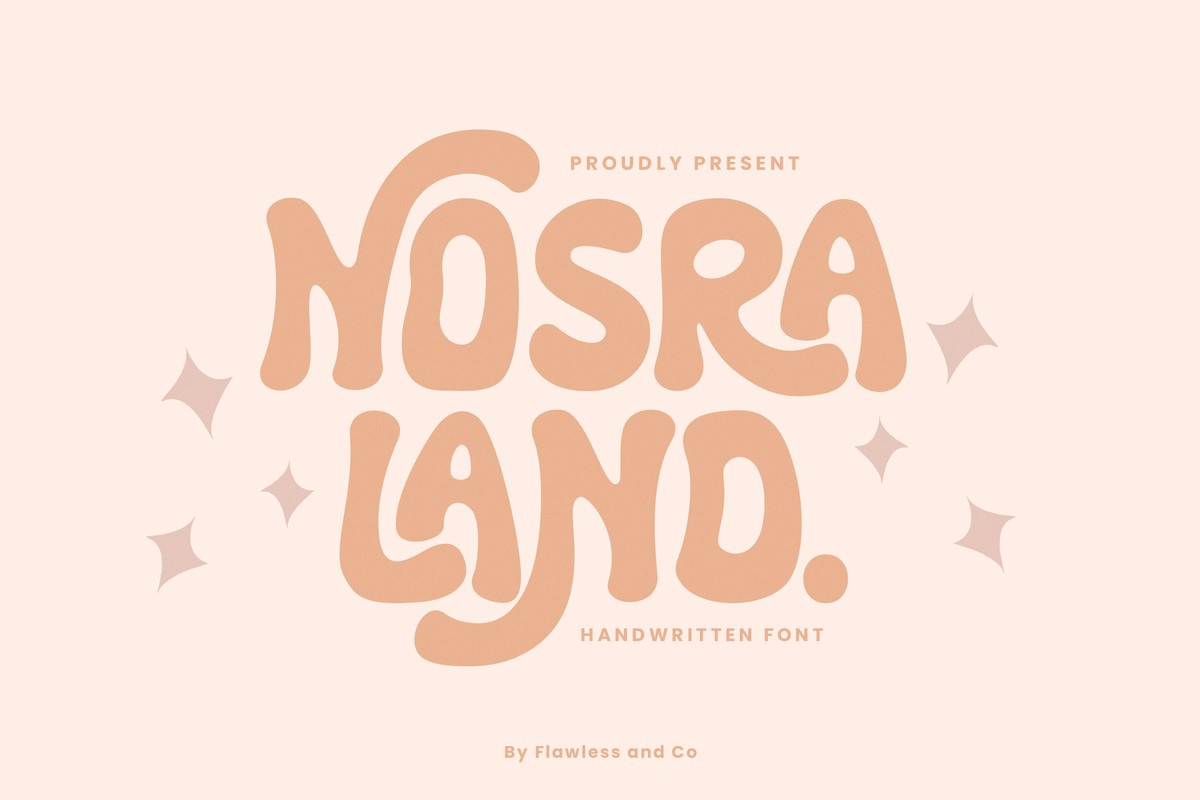 폰트 Nosra Land