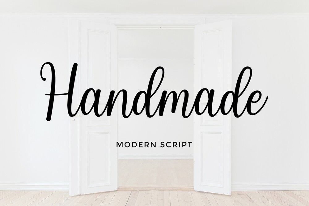 폰트 Handmade Script