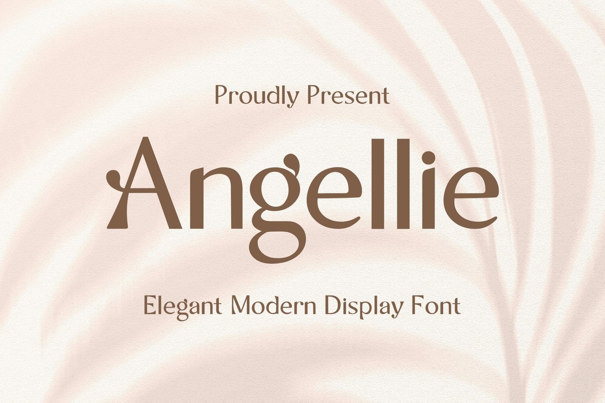 폰트 Angellie