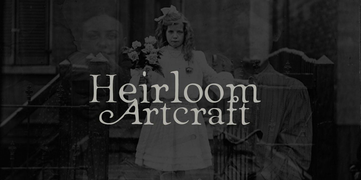 폰트 Heirloom Artcraft