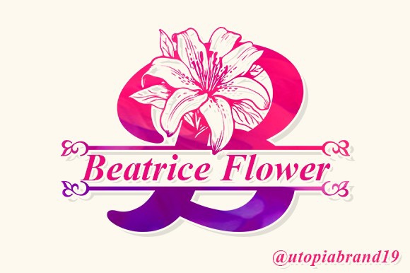 폰트 Beatrice Flower
