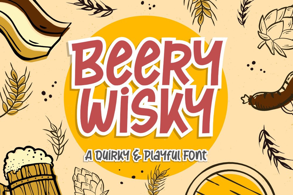 폰트 Beery Wisky