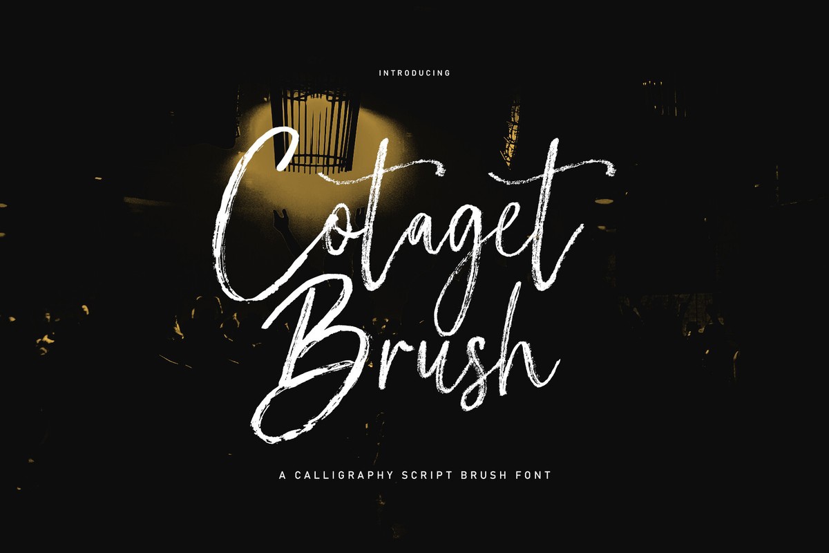 폰트 Cotaget Brush