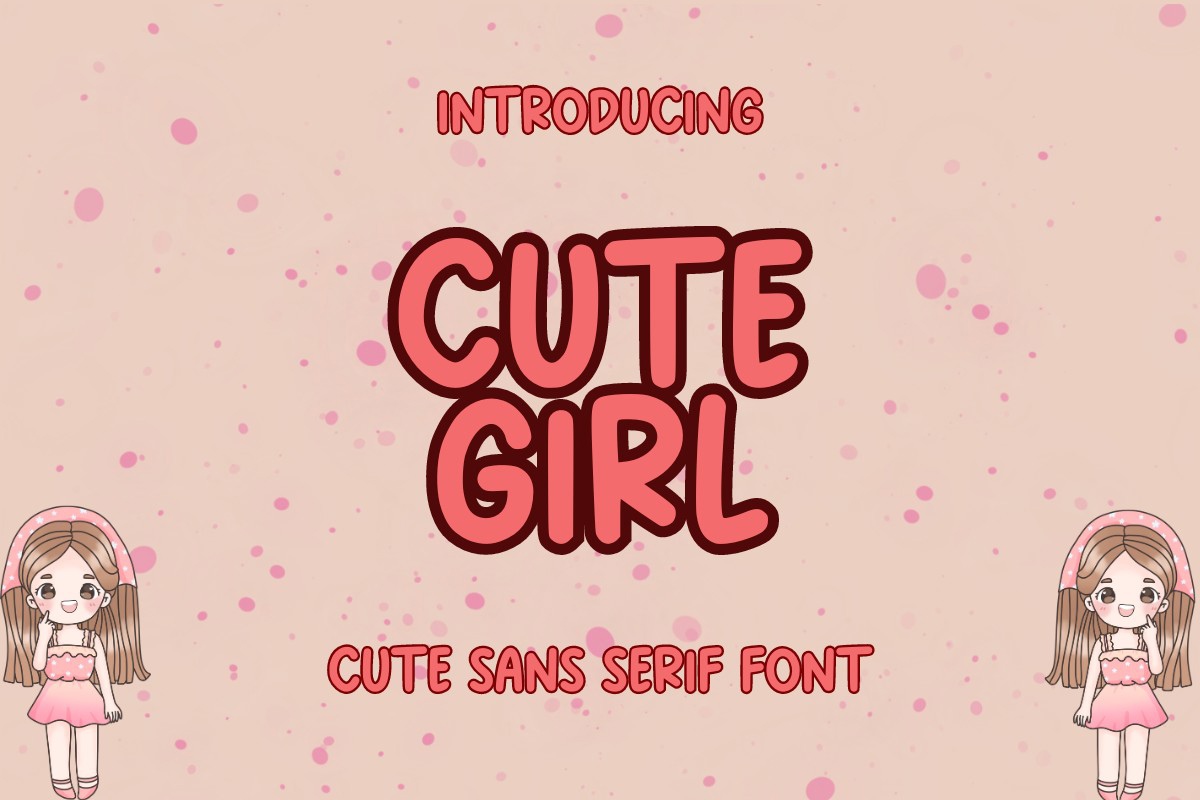 폰트 CuteGirl