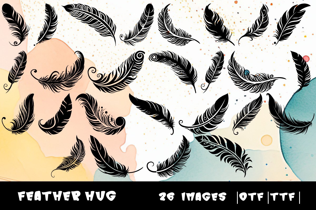 폰트 Feather Hug