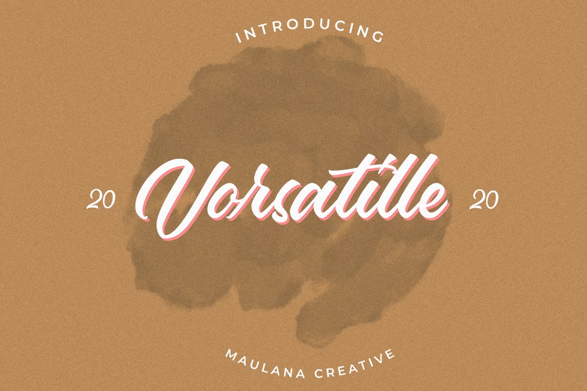 폰트 Vorsatille