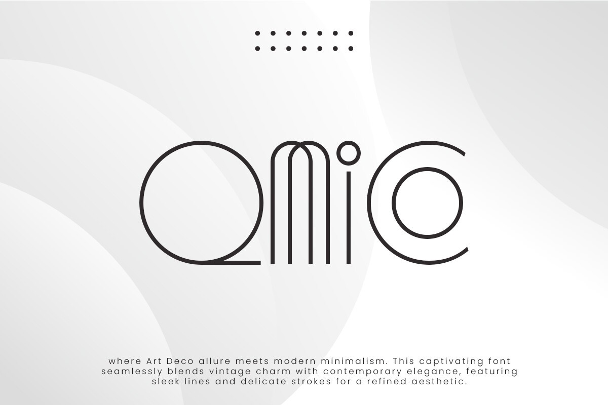 폰트 Qmico