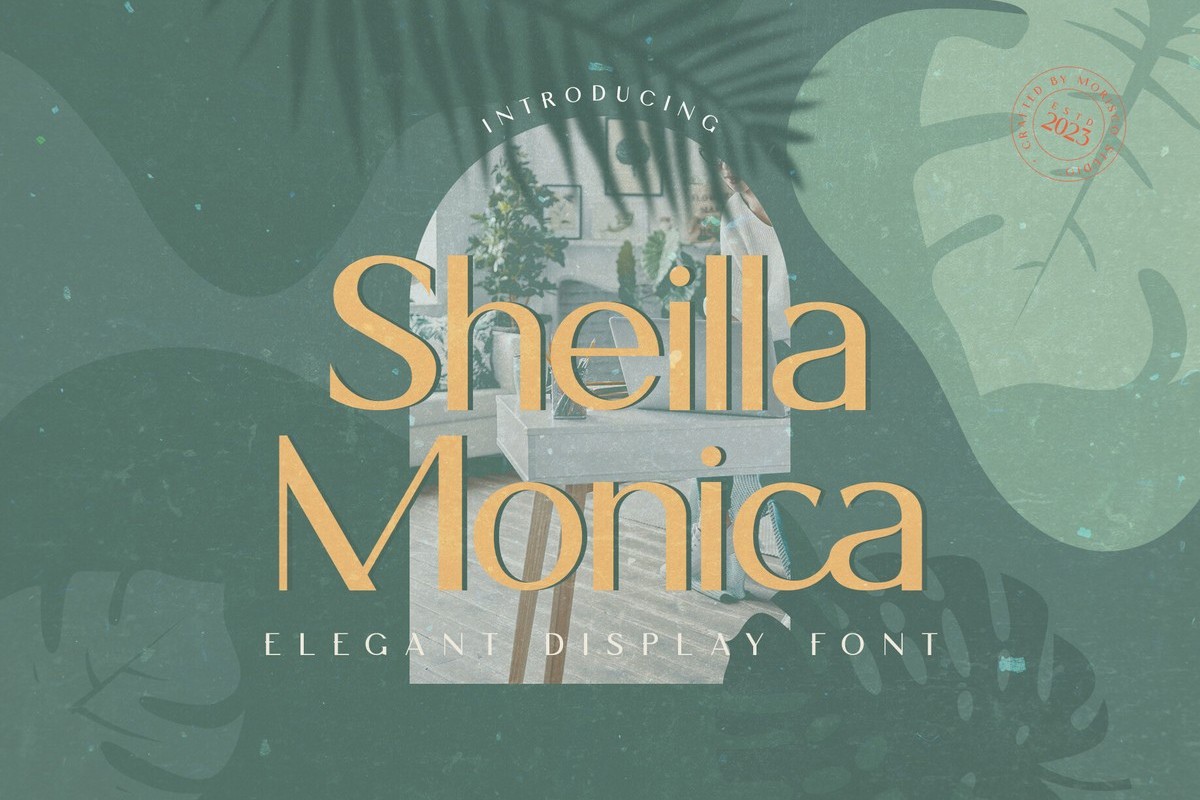폰트 Sheilla Monica