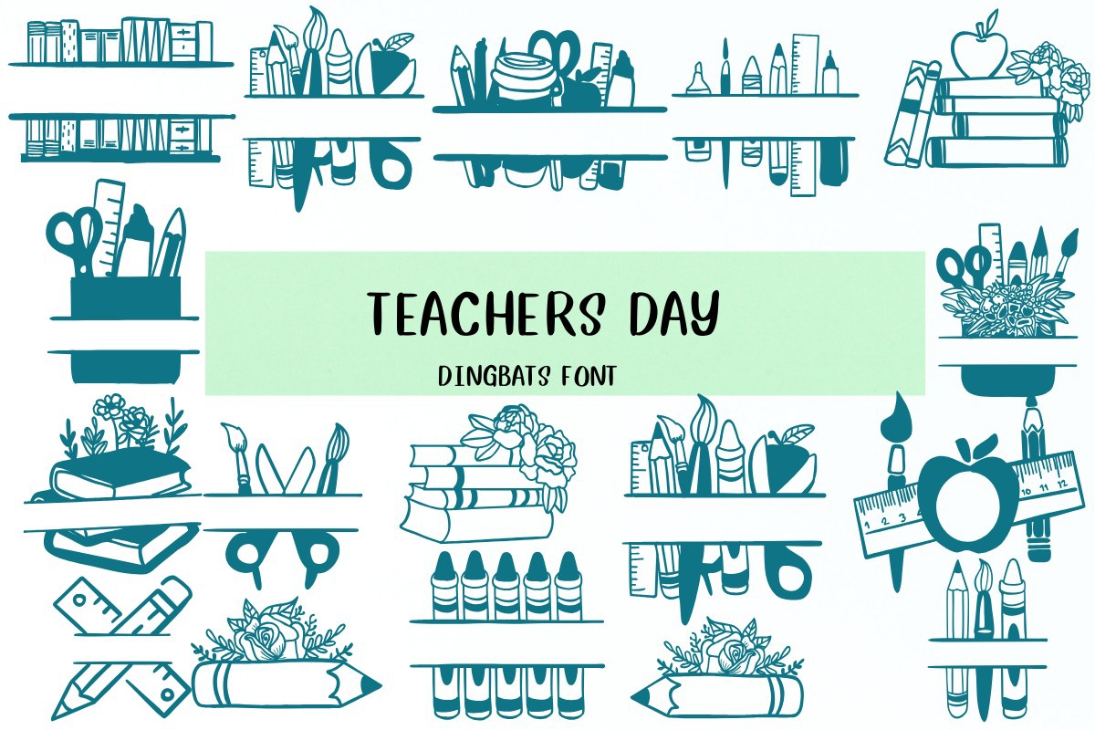 폰트 Teachers Day
